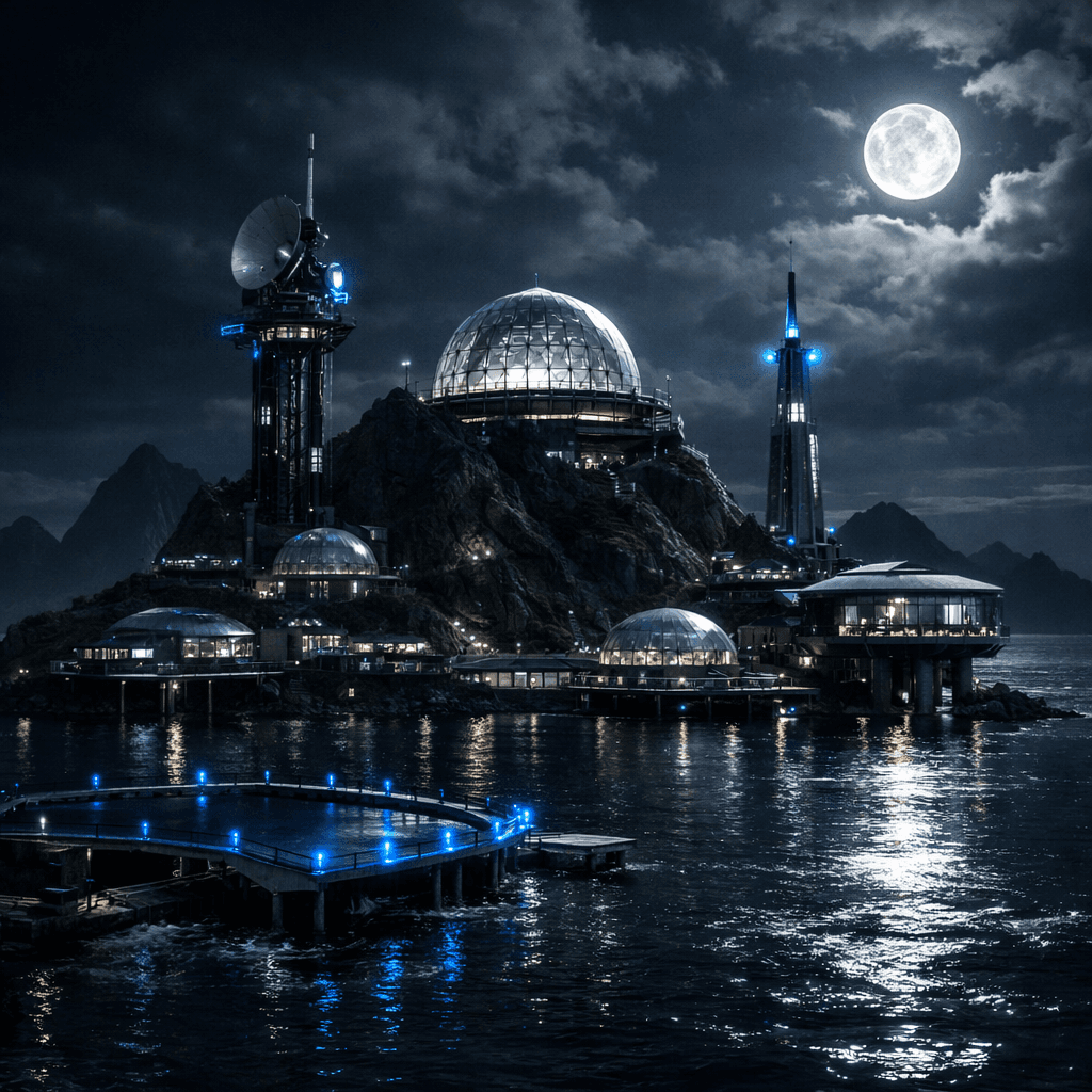 Tideglass island view
